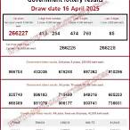 today thai lottery results